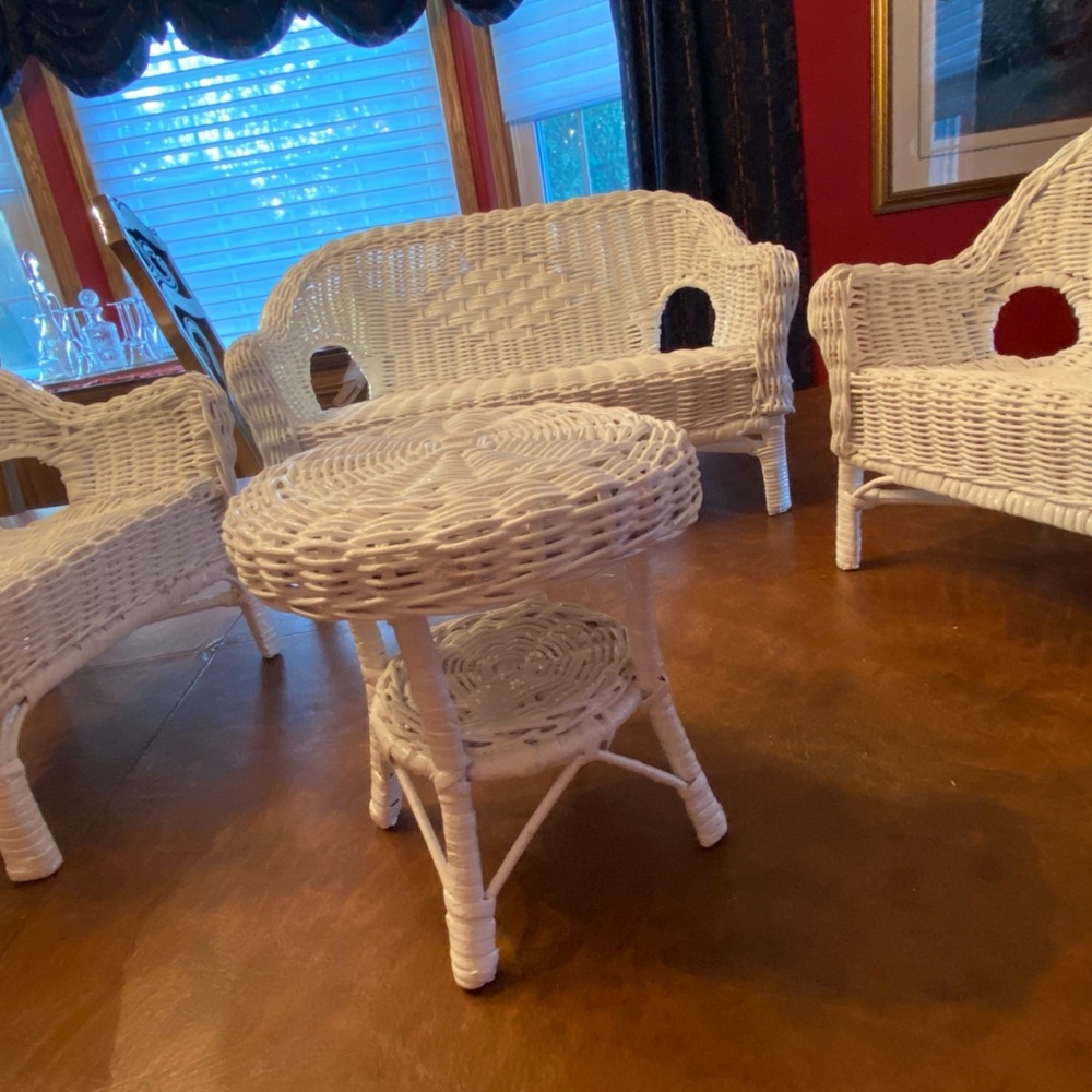 Wicker  Doll Furniture